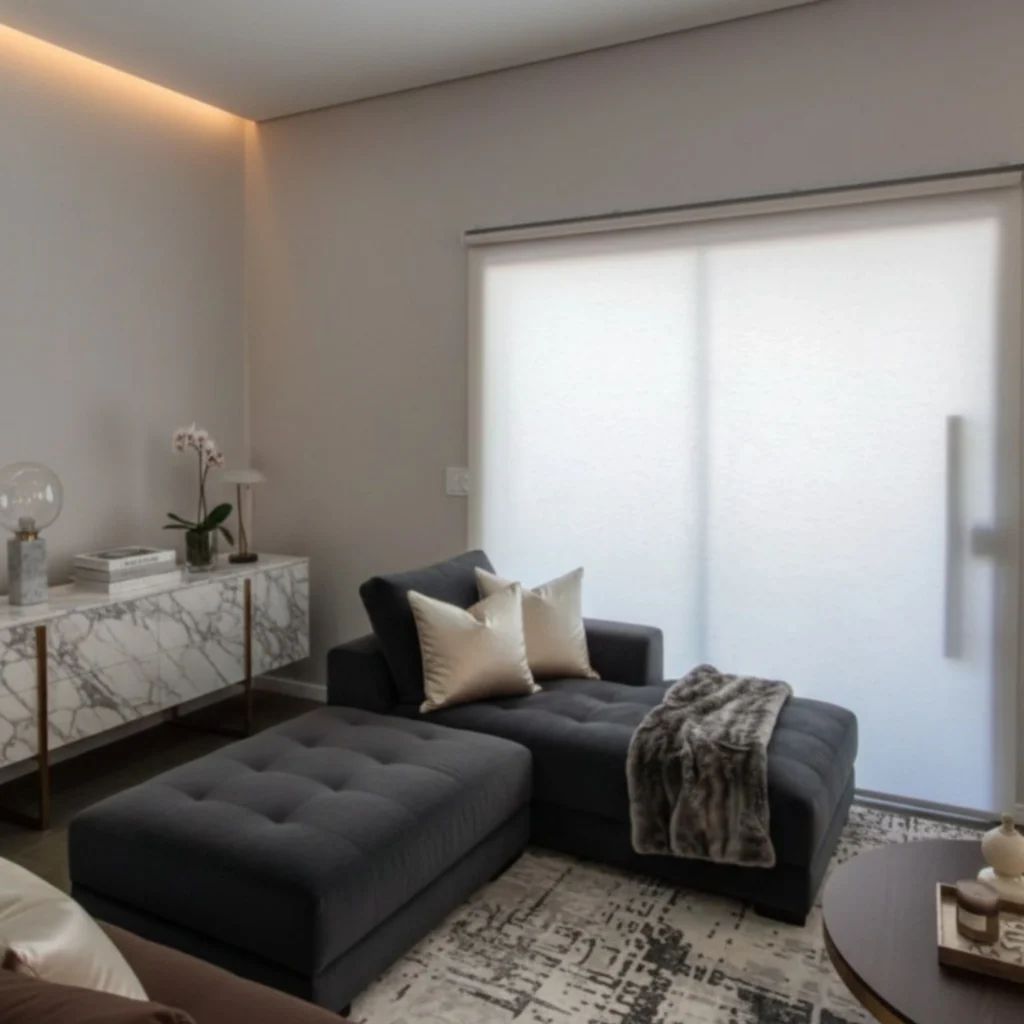 Persiana Rolô Linen Mescla