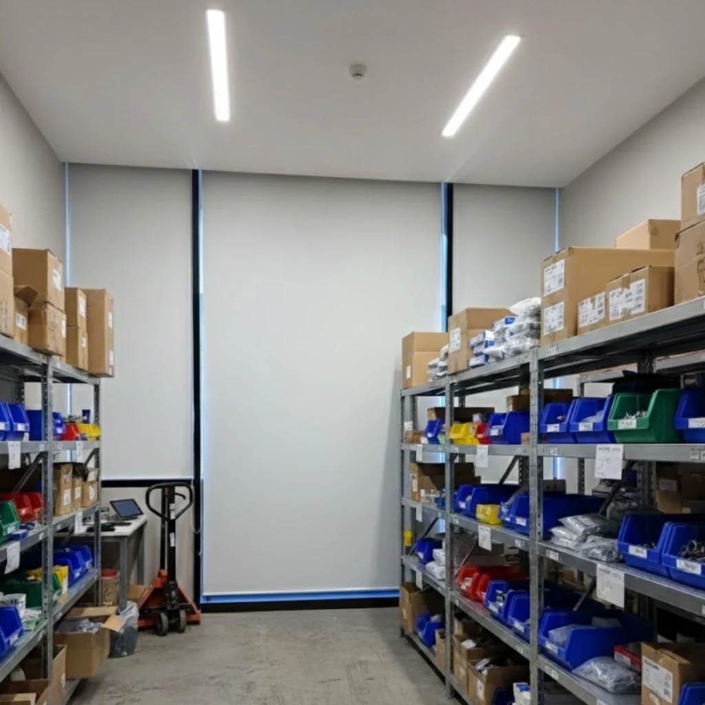 Persiana Rolô Blackout Tecido Napoles Branco