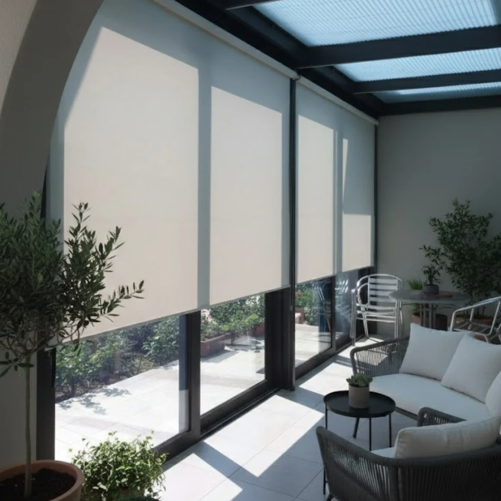 Persiana Rolô Tela Solar Screen 1% – Off-White