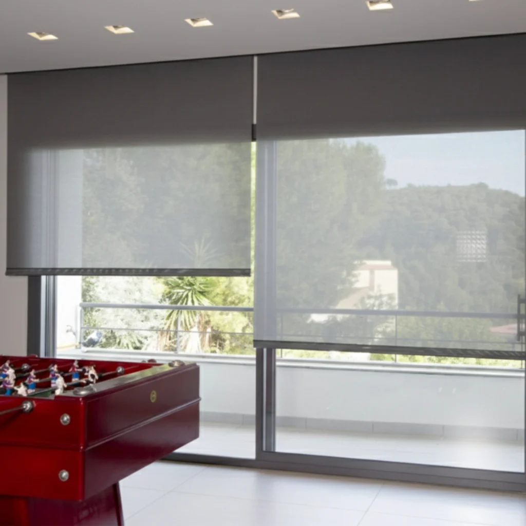 Persiana Rolô Tela Solar Screen 3% – Cinza