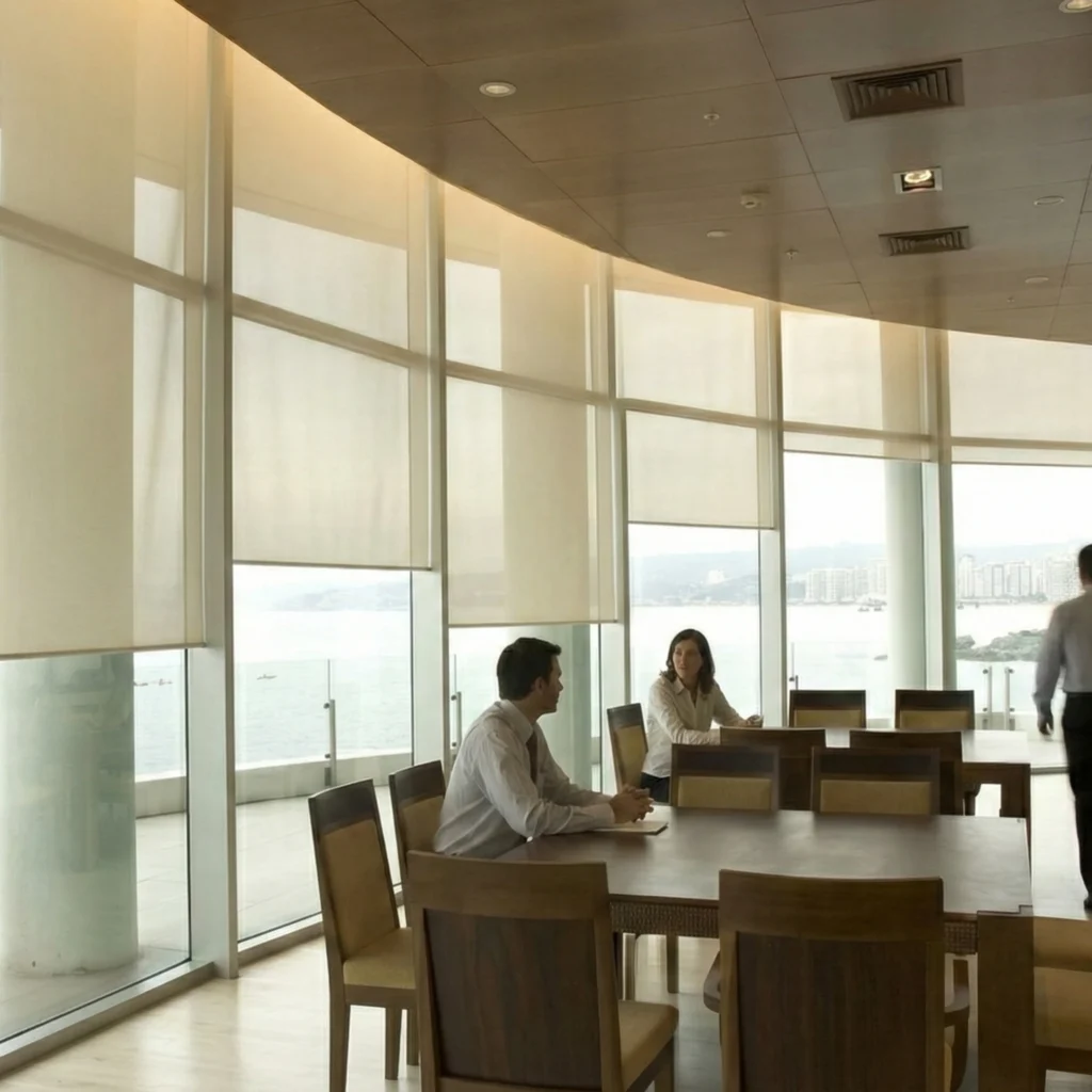 Persiana Rolô Tela Solar Screen 5% – Bege